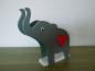 Preview: Serviettenhalter Elefant mit Herz