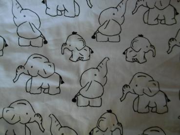Loopschal Elefanten mit Punkten