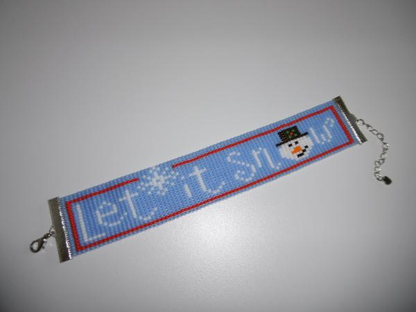 Armband Let it snow