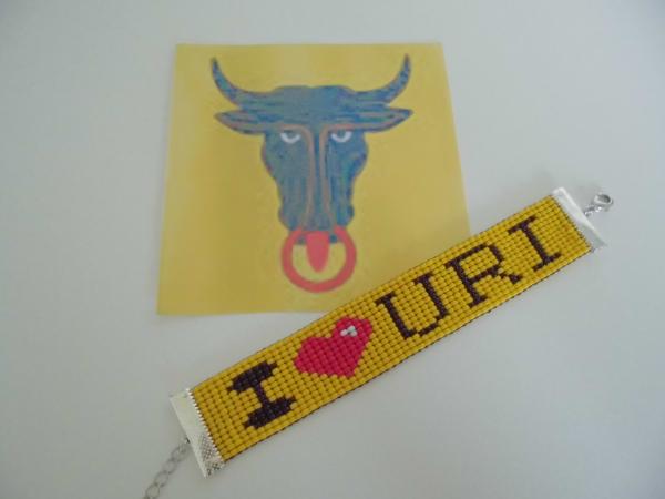 Armband I love Uri 1
