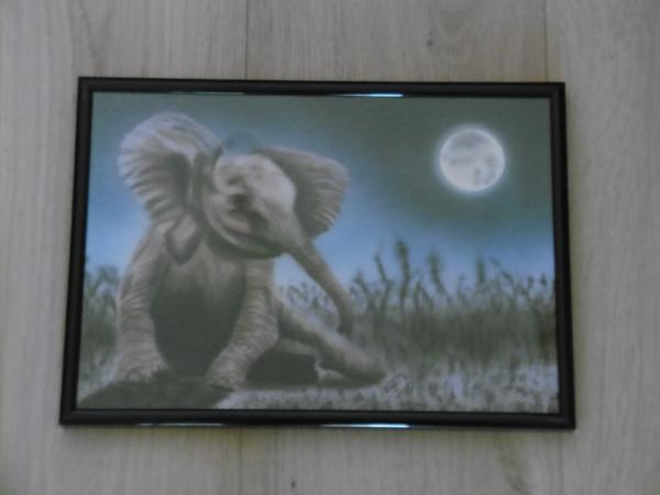 Airbrushbild Elefant 2